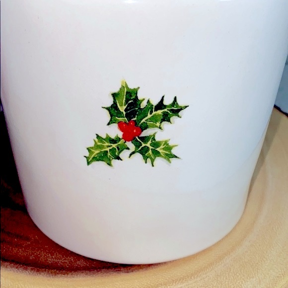 ❗️RAE DUNN JOY / MISTLETOE DUAL SIDED FARMHOUSE CHRISTMAS HOLIDAY DOME BIRDHOUSE - Picture 4 of 5